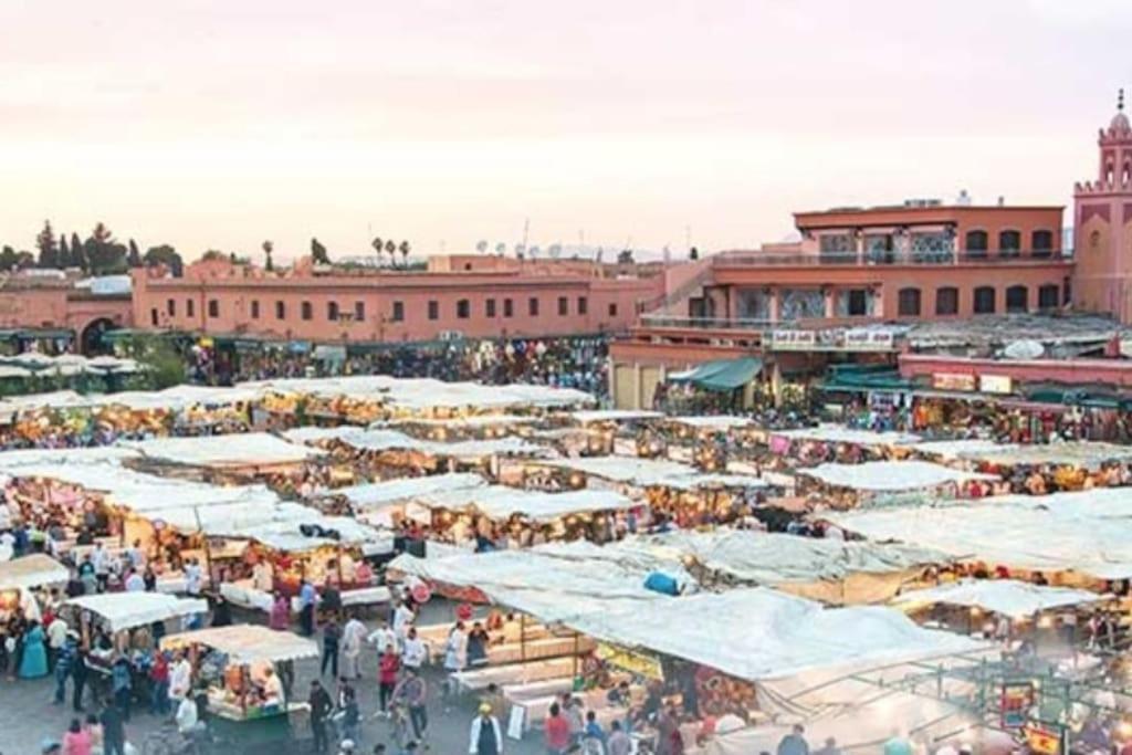 Appartement Funny House A Place Jamaa El Fna De Marrakech Marrakesh Exterior foto